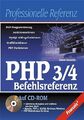 PHP 3/4 - Befehlsreferenz *** WIE NEU ***