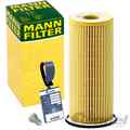 MANN FILTER ÖL-FILTER ÖLWECHSELSET passend für AUDI A3 8L A4 B5+B6+B7 VW GOLF 4