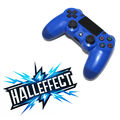 PS4 DualShock 4 Wireless Controller Blau mit Halleffekt Analog Sticks Stickdrift