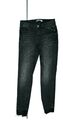 Zara Damen Jeans 7/8 Hose ankle Skinny Destroyed Gr.36 W24 used look Grau TOP