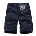 Gr30-42 Herren Sommer Cargo Shorts Bermuda Kurze Hose Mehrere Taschen Cargohosen