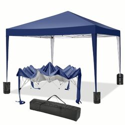 Pavillon 3x3/3x6m Wasserdicht Faltpavillon Pop Up Partyzelt Gartenzelt UV Schutz