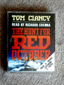 TOM CLANCY - DIE JAGD NACH ROTEM OKTOBER - HÖRBÜCHER - (2 KASSETTEN)