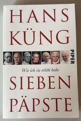 Sieben Päpste von Hans Küng (2016, Taschenbuch)