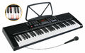 61 Leucht Tasten Keyboard E-Piano Lern Klavier 255 Sounds Rhythmen Leuchttasten