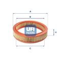 UFI Luftfilter 30.038.01 Filtereinsatz für 6N1 6E1 6X1 9K9A CADDY VW POLO LUPO 3