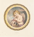 RYDER (18.Jhd) nach COSWAY (*1742), Allegorie der Liebe, Amor, Aquatinta