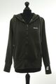 Bench Damen Sweatjacke Jacke 38 grün oliv uni Kapuze Zip Sweat mit Baumwolle