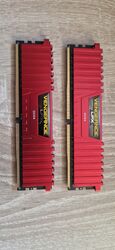 Corsair Vengeance LPX 16GB 3200MHz 2x8GB DDR4 DRAM Speicherkit - Rot