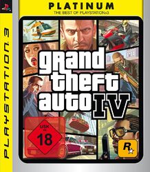 PS3 / Sony Playstation 3 Spiel-GTA/Grand Theft Auto IV (4)(Platinum)(OVP)(USK18)