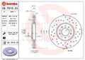 BREMBO SET 2X BREMSSCHEIBE 09.7010.2X FÜR AUDI A1 8X + SPORTBACK A3 8L 96-18