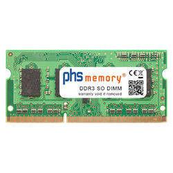 2GB RAM DDR3 passend für Asus Eee PC 1015PED SO DIMM 1333MHz Netbook-Speicher