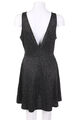 H&M DIVIDED Kleid Partykleid Metallic Effekt D 42 gunmetal NEU