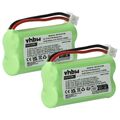 2x Akku für Siemens Gigaset A140 A140 TRIO A12 A140 DUO A14 A120 700mAh