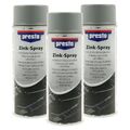 3x 400 ml. Presto Zinkspray