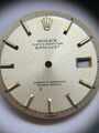 ORIGINAL ROLEX ZIFFERBLATT VINTAGE DIAL DATEJUST 1601 CAL 1570 PIE PAN CHAMPAGNE