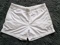 Nike # Damen Sporthose Shorts Kurze Hose Hotpants DRI-FIT Weiß- Gr.S