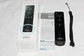 Original Nintendo Wii/WiiU Remote Motion Plus inside Controller Schwarz+OVP+ANL.