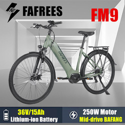 28 Zoll Elektrofahrrad 250W BAFANG Motor E Mountainbike 15AH Pedelec E-Bike MTB