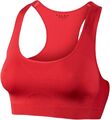 FALKE Damen Sport-Bh Bustier Low Support Madison, Chili Rot, XS