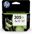 Original HP 305XL Color TINTE PATRONE Deskjet 4100 4120 4122 4130 4134 4140 4152