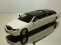 SUN STAR LINCOLN TOWN CAR STRETCH LIMOUSINE - WHITE 1:43 - EXCELLENT - 7