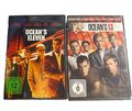 2 DVD's Oceans 11 und 13 - George Clooney - Bratt Pitt - Matt Damon - Julia Robe