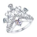 Ring Fingerring Silber 925 Zirkonia Stein Ectschmuck Damenschmuck