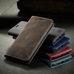 Handy Hülle für Apple iPhone Samsung Magnet Schutz Tasche Case Etui Flip Wallet