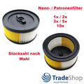 1x/2x/3x/5x/10x Nano Patronenfilter Rund-Filter ersetzt Kärcher 6.414-960.0