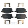 1x Bremsbelagsatz, Scheibenbremse OPTIMAL BP-12813 passend für OPEL VAUXHALL