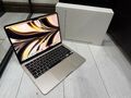 Apple MacBook Air 13,6" Retina 2022 256GB SSD 8GB Ram 8C CPU 8C GPU M2 Starlight