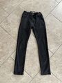 Scotch & Soda Boys Jungen Jeans Hose Schwarz 158 164 verstellbarer Bund Taschen