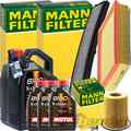 MANN INSPEKTIONSPAKET+8L MOTUL EFE 5W-30 ÖL passend für BMW X3 3er E46 320-330i