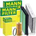 MANN-FILTER INSPEKTIONSPAKET passend für NISSAN QASHQAI II 2 1.5 dCi 110+116 PS