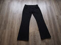 Lee Denver Flare/ Bootcut Jeans W34 L33 (W36 L34) BLACK AGED/ USED SCHLAGJEANS