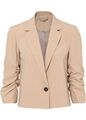 Kurzblazer Gr. 44 Mandelbeige Damen Kurz-Blazer Jacke Sakko Neu*