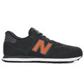 New Balance 500 Herren Schwarz Leder Sneakers Turnschuhe Sportschuhe (GM500FB2)