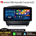 CarPlay 10.33'' 6+128GB GPS Android 12 Autoradio Für Hyundai IX35 Tucson 09-2015