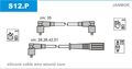 JANMOR Zündleitungssatz S12.P Silikon für SKODA FELICIA 1 6U5 2 6U1 Pick up 6UF