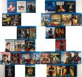 Sammlungsauflösung Konvolut Blu-rays FSK18-Filme, Blockbuster & Serien