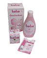 bebe 3-tlg. Pflege-Set Geschenkset 50 ml Creme, 250ml Shower Cream, Lippenpflege