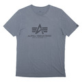 Alpha Industries Herren-T-Shirt grau USA S