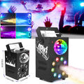 700W Nebelmaschine 9LED Bühnenlicht Party Show Rauch Effekt Disco Fogger DE