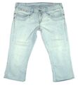 Herrlicher Piper Short Jeans Shorts Damen gr. W30 Blau Denim 30in