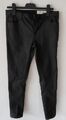 Esmara Damen Stoffhose Jeans Super Skinny Fit schwarz mit Glitzer  Gr. 40