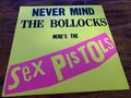 LP "SEX PISTOLS" -Never Mind The Bollocks..- 1987 Virgin Rec. - 25593 XOT Europe