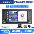 Für VW Touareg 7L6 Transporter V T5 Android 13 64G Carplay Autoradio GPS RDS Kam