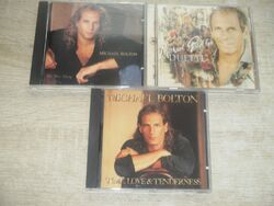 Michael Bolton 3 CD Musik Sammlung Time ,love & Tenderness Duette+ The One Thing