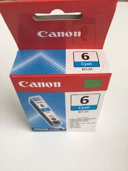 Original Canon BCI-6C BCI-6 Cyan bci 6 Cyan Pixma iP4000 iP5000 iP8500 i560 S800